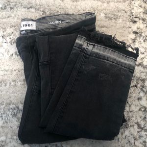 DL1961 Dark Grey Leggings